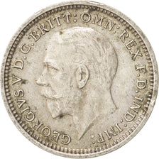 Coin, Great Britain, George V, 3 Pence, 1936, AU(55-58), Silver, KM:831