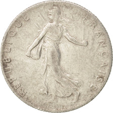 Moneta, Francia, Semeuse, 50 Centimes, 1916, Paris, BB+, Argento, KM:854