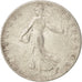 Moneta, Francia, Semeuse, 50 Centimes, 1916, Paris, BB+, Argento, KM:854