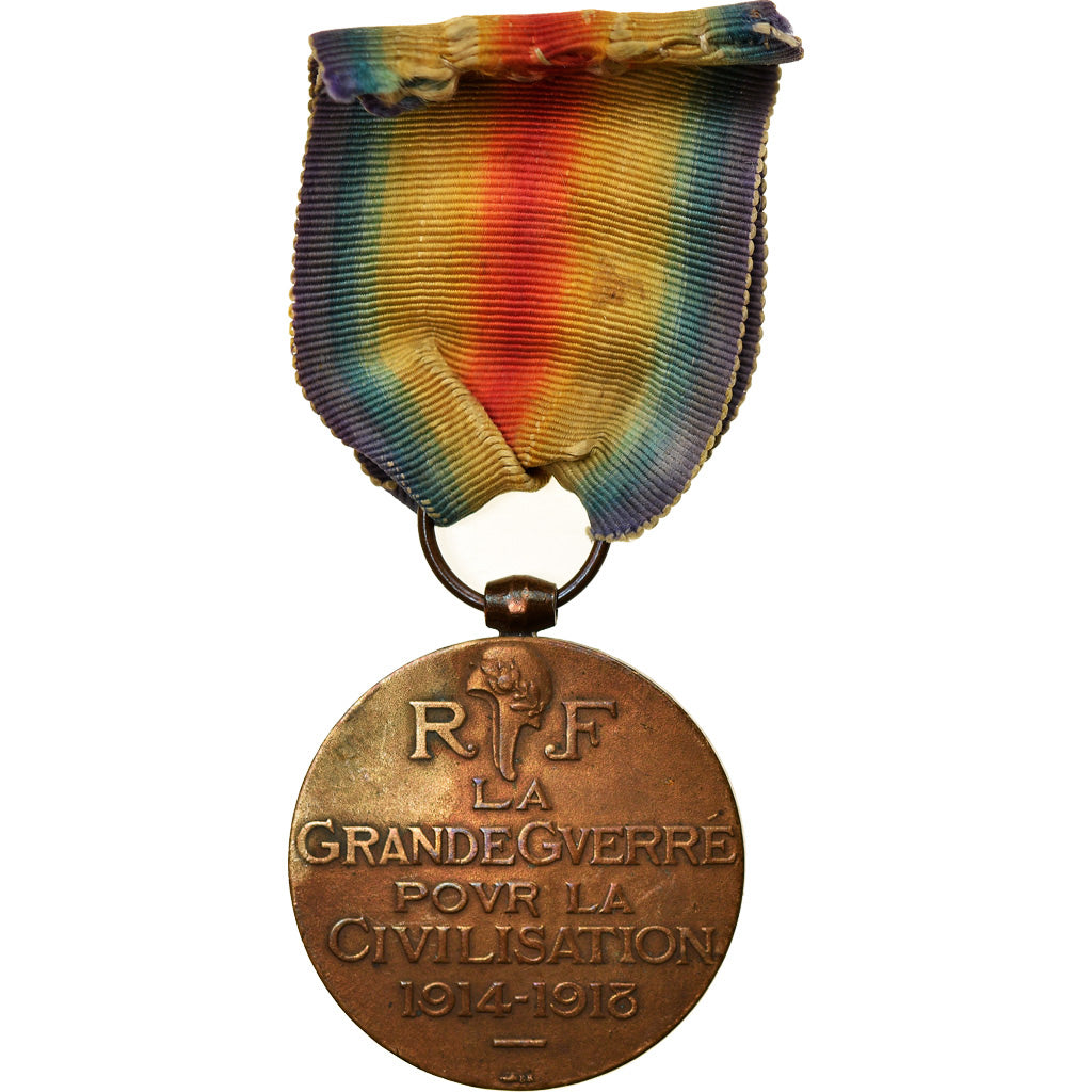 France, La Grande Guerre pour la Civilisation, Médaille, 1914-1918, Good