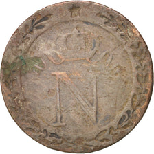 Munten, Frankrijk, Napoléon I, 10 Centimes, 1809, Rouen, ZG+, Billon, KM:676.2