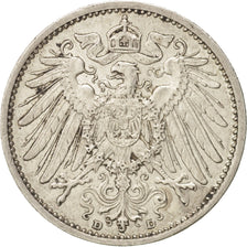 Coin, GERMANY - EMPIRE, Wilhelm II, Mark, 1914, Munich, AU(55-58), Silver, KM:14