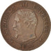 France, Napoleon III, 2 Centimes, 1855, Paris, EF(40-45), Bronze, Gadoury 103