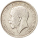 Great Britain, George V, 1/2 Crown, 1916, AU(50-53), Silver, KM:818.1