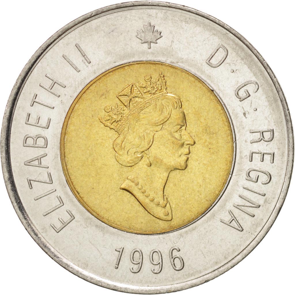 Coin, Canada, Elizabeth II, 2 Dollars, 1996, Royal Canadian Mint, Ottawa