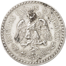 Mexico, Peso, 1932, Mexico City, AU(50-53), Silver, KM:455