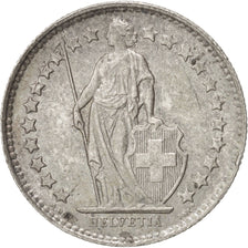 Coin, Switzerland, 1/2 Franc, 1945, Bern, AU(55-58), Silver, KM:23
