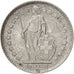 Coin, Switzerland, 1/2 Franc, 1945, Bern, AU(55-58), Silver, KM:23