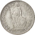 Coin, Switzerland, 1/2 Franc, 1956, Bern, AU(55-58), Silver, KM:23