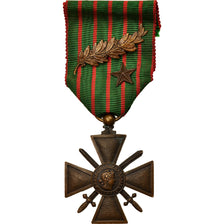 France, Croix de Guerre, 2 Citations, Medal, 1914-1917, Excellent Quality