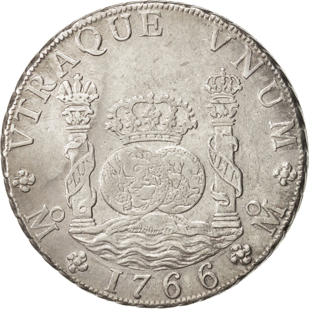 Mexico, Charles III, 8 Réales, 1766, Mexico City, TTB, Silver, KM:105