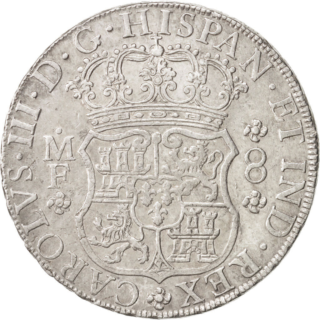 Mexico, Charles III, 8 Réales, 1766, Mexico City, TTB, Silver, KM:105