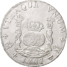 Mexico, Charles III, 8 Réales, 1767, Mexico City, EF(40-45), Silver, KM:105