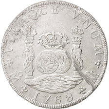 Messico, Charles III, 8 Réales, 1768, Mexico City, BB, Argento, KM:105