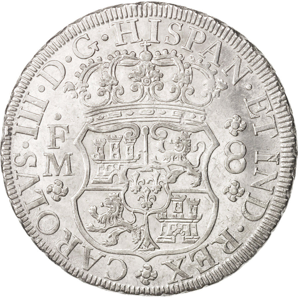 Mexico, Charles III, 8 Réales, 1771, Mexico City, TTB, Silver, KM:105