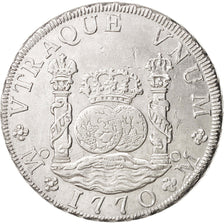 Mexico, Charles III, 8 Réales, 1770, Mexico City, AU(50-53), Silver, KM:105