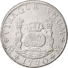 Mexico, Charles III, 8 Réales, 1770, Mexico City, EF(40-45), Silver, KM:105