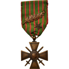 France, Croix de Guerre, 2 Citations, Medal, 1914-1916, Excellent Quality
