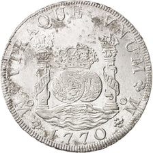 Mexico, Charles III, 8 Réales, 1770, Mexico City, EF(40-45), Silver, KM:105