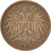 Austria, Franz Joseph I, 2 Heller, 1895, AU(50-53), Bronze, KM:2801