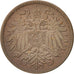 Austria, Franz Joseph I, 2 Heller, 1896, AU(55-58), Bronze, KM:2801