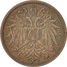 Austria, Franz Joseph I, 2 Heller, 1904, EF(40-45), Bronze, KM:2801