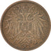 Austria, Franz Joseph I, 2 Heller, 1904, EF(40-45), Bronze, KM:2801