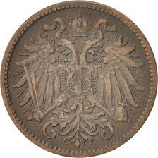 Austria, Franz Joseph I, 2 Heller, 1905, EF(40-45), Bronze, KM:2801