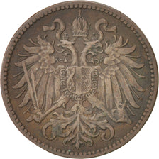 Austria, Franz Joseph I, 2 Heller, 1906, EF(40-45), Bronze, KM:2801