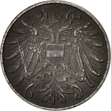 Österreich, Karl I, 2 Heller, 1916, EF(40-45), Iron, KM:2824