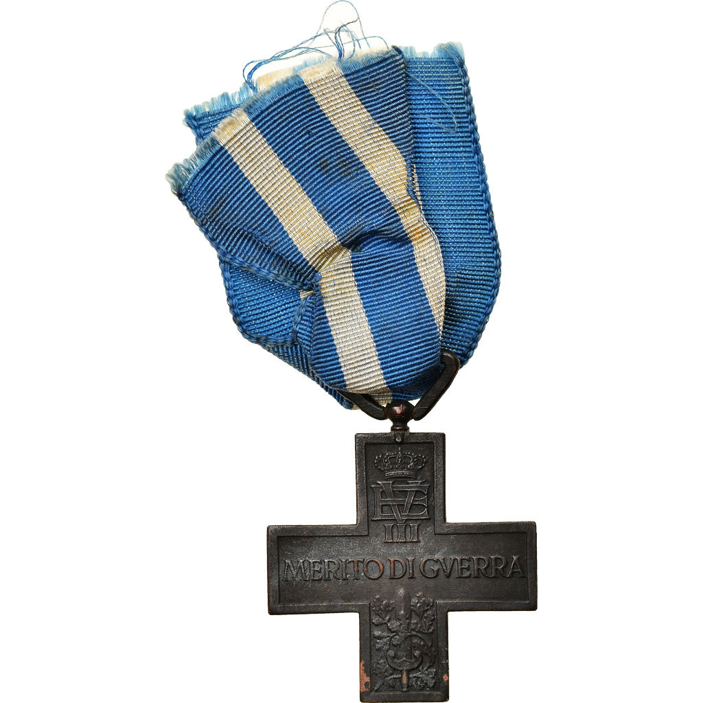 Italia, Merito Di Guerra, medalla, 1914-1918, Muy buen estado, Bronce plateado