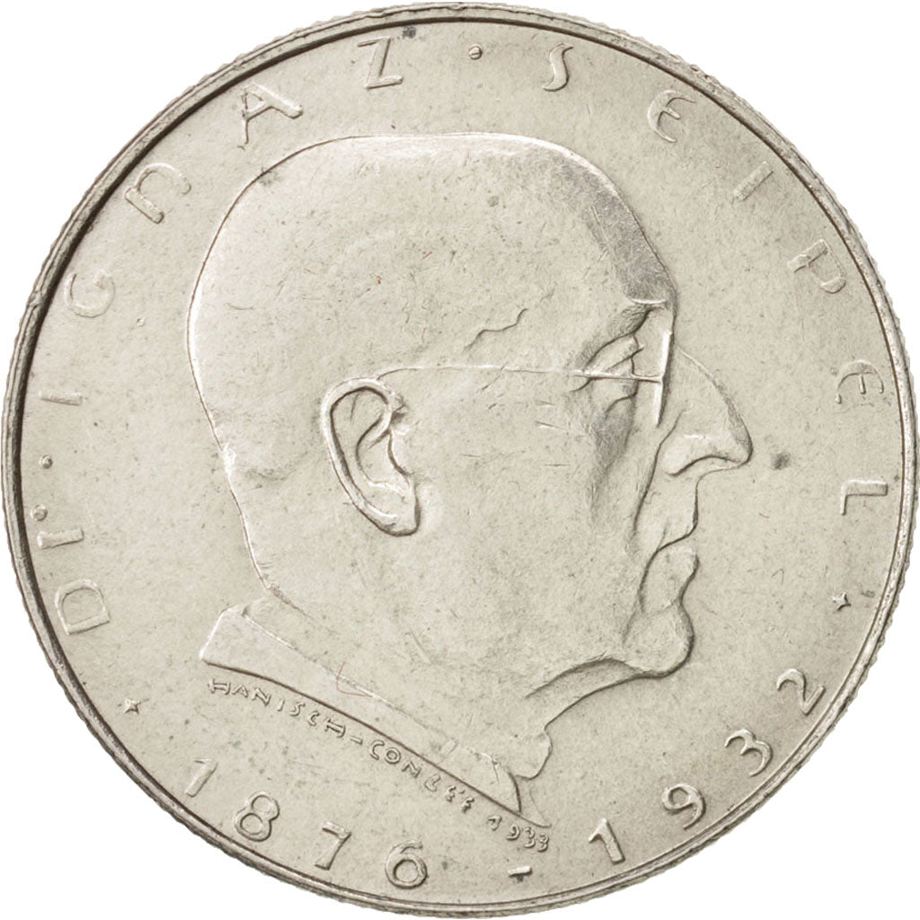 Münze, Österreich, 2 Schilling, 1933, VZ+, Silber, KM:2849