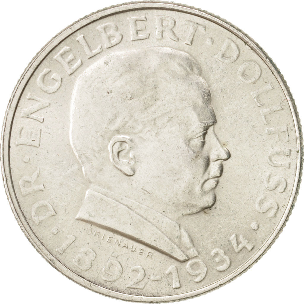 Coin, Austria, 2 Schilling, 1934, AU(55-58), Silver, KM:2852