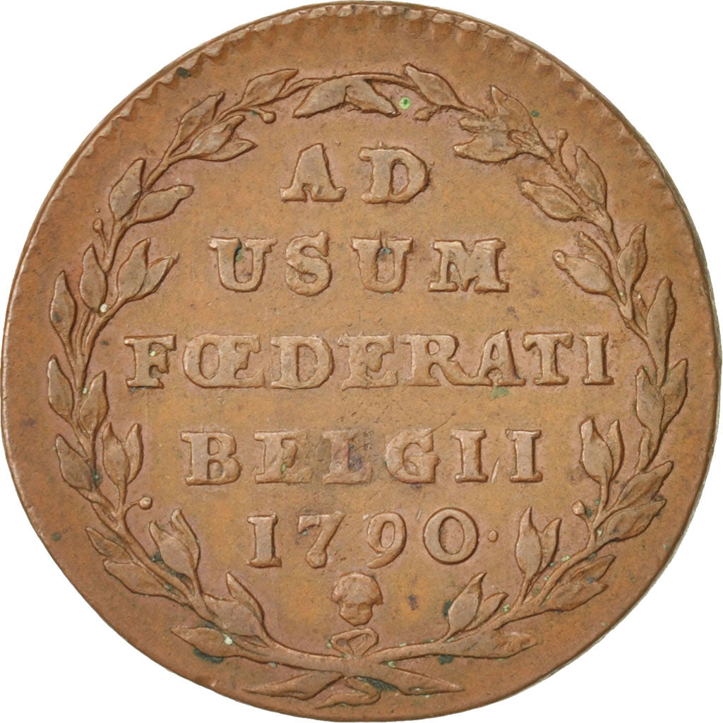 Coin, AUSTRIAN NETHERLANDS, 2 Liards, 2 Oorden, 1790, Brussels, AU(50-53)