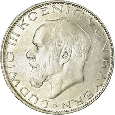 Coin, German States, BAVARIA, Ludwig III, 2 Mark, 1914, Munich, AU(50-53)