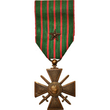France, Croix de Guerre, Une Etoile, Médaille, 1914-1918, Excellent Quality
