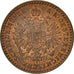 Coin, Austria, Franz Joseph I, 5/10 Kreuzer, 1881, Vienna, MS(60-62), Copper