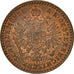 Coin, Austria, Franz Joseph I, 5/10 Kreuzer, 1881, Vienna, MS(60-62), Copper