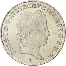 Coin, Austria, Ferdinand I, 20 Kreuzer, 1844, Vienna, MS(63), Silver, KM:2208