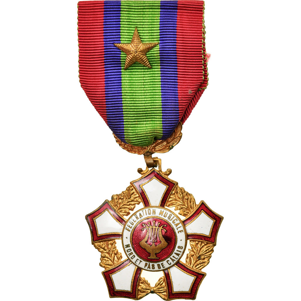 France, Musique, Fédération Musicale du Nord et Pas-de-Calais, Médaille