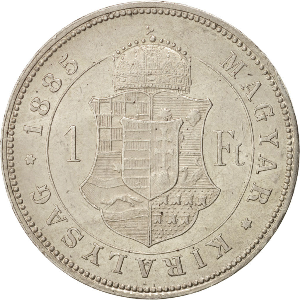 Monnaie, Hongrie, Franz Joseph I, Forint, 1885, Kormoczbanya, SUP+, Argent