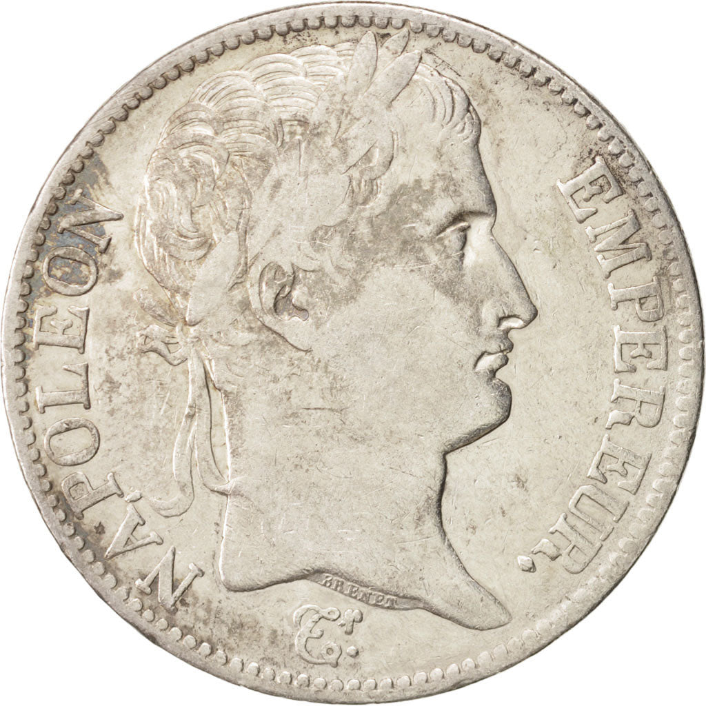 France, Napoléon I, 5 Francs, 1810, Paris, TB+, Silver, KM:694.1, Gadoury:584