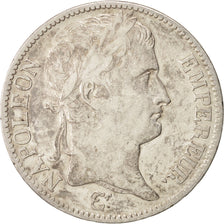 Francia, Napoléon I, 5 Francs, 1810, Paris, MB+, Argento, KM:694.1, Gadoury:584