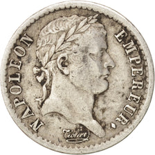 France, Napoléon I, 1/2 Franc, 1808, Paris, EF(40-45), Silver, KM:680.1
