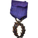France, Ordre des Palmes Académiques, Medal, 1955, Very Good Quality, Silver