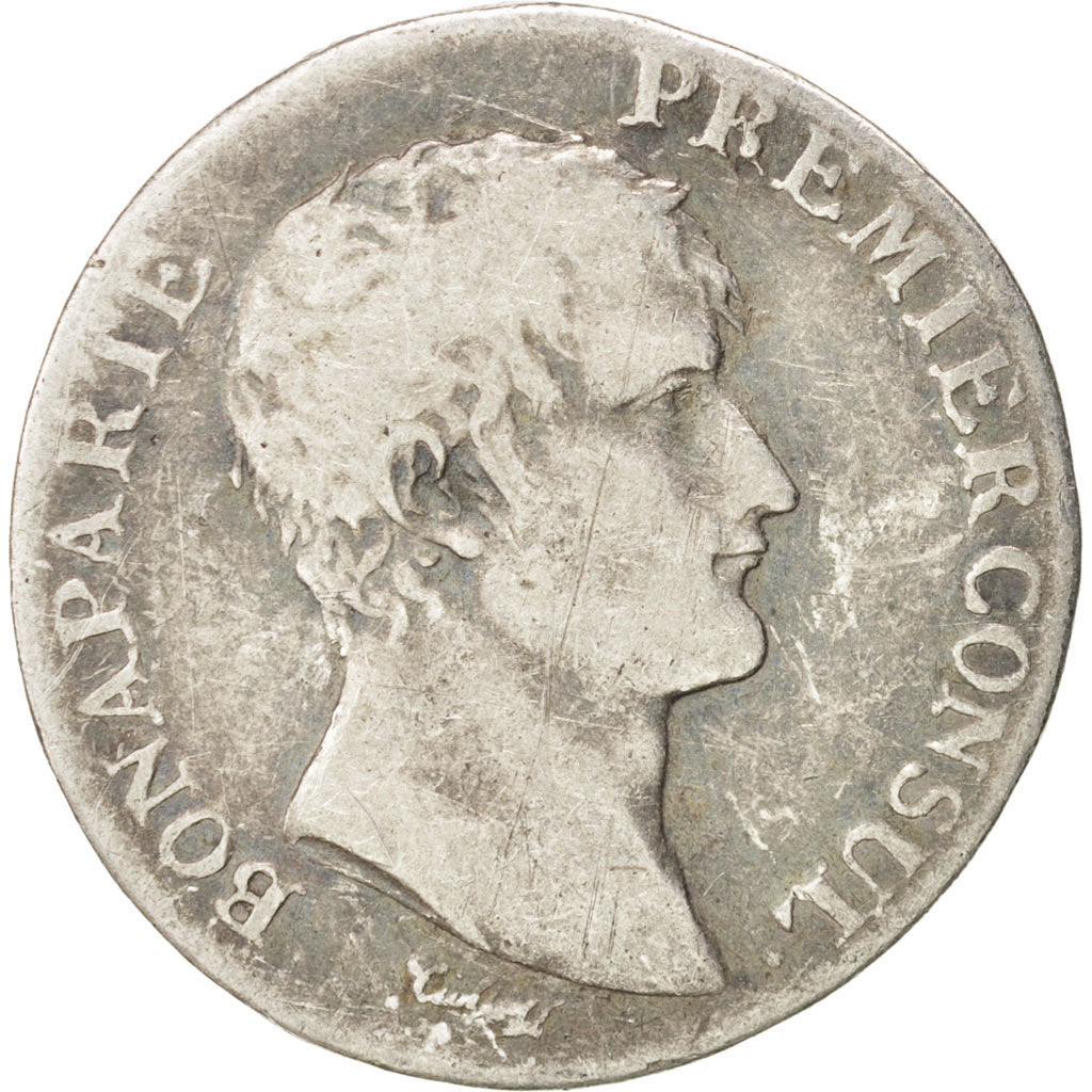 France, Napoléon I, Franc, 1804, An 12, Bordeaux, VF(20-25), Silver, KM:656.8