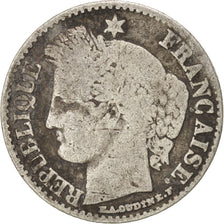 France, Cérès, 20 Centimes, 1850, Bordeaux, B+, Silver, KM:758.3, Gadoury:303