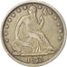 United States, Seated Liberty Half Dollar, 1843, New Orleans, VF(20-25), Silver