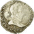 Munten, Frankrijk, Demi Franc, 1585, Rouen, FR+, Zilver, Sombart:4716