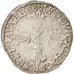 Moneta, Francia, 1/4 Ecu, 1612, Rennes, BB, Argento